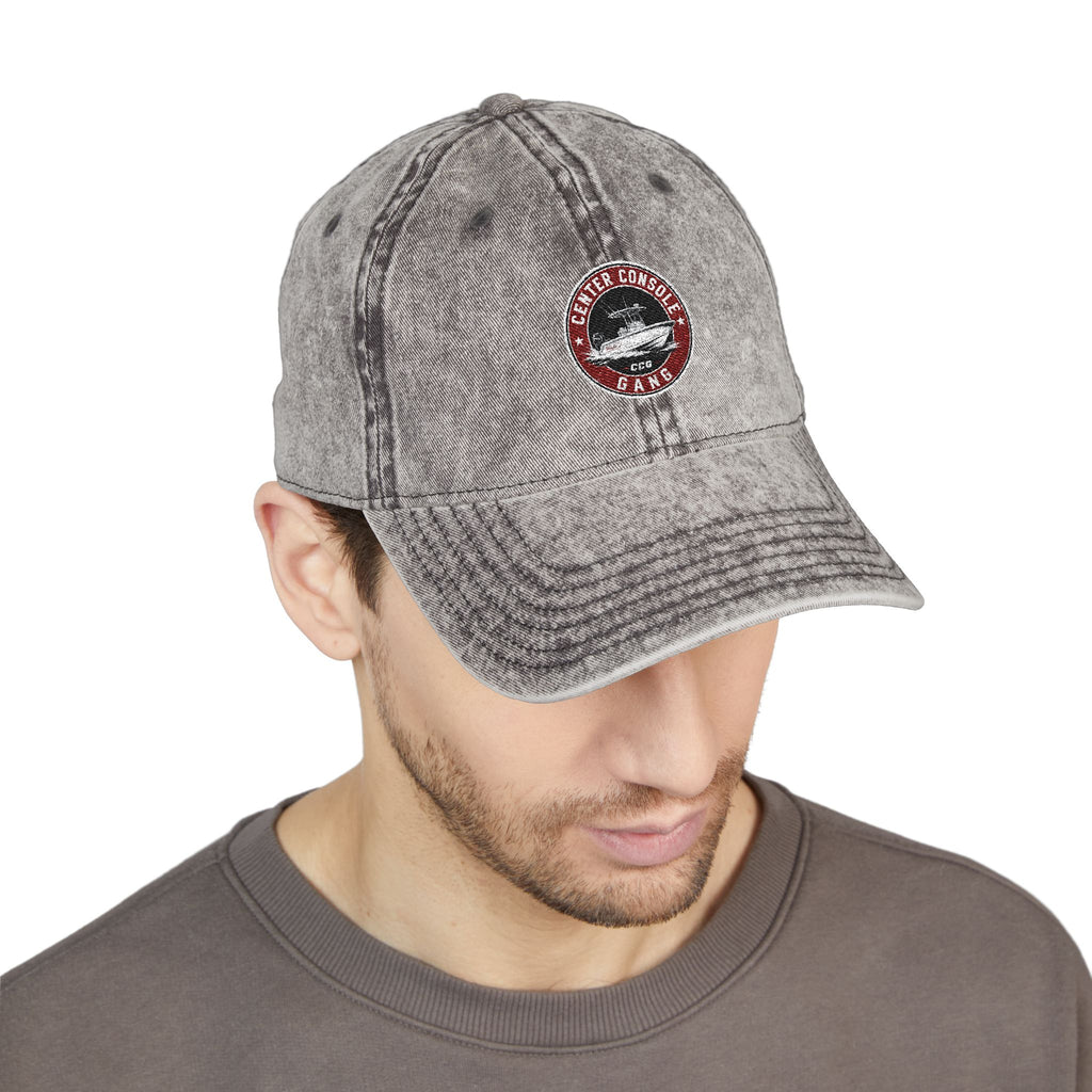 CCG Whaler Distressed Grey Cap